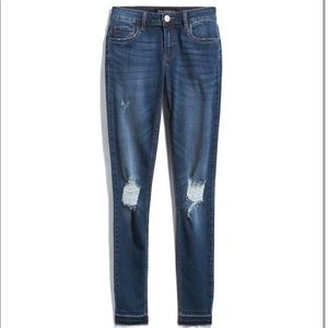 Prosperity Lena Super Skinny Distressed Jean